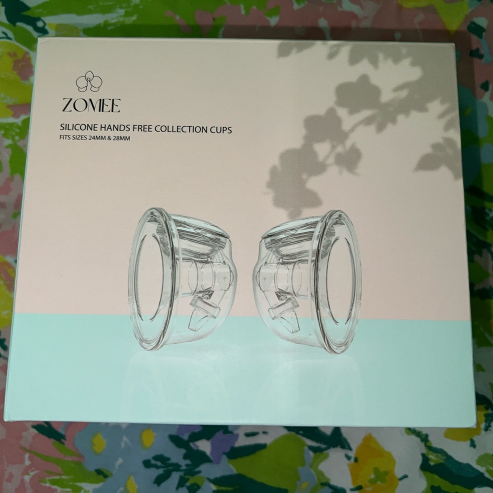 zomee silicon hands free collection cups